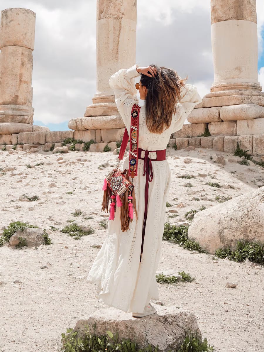 Women’s Boho Eyelet Maxi Dress with Long Sleeves