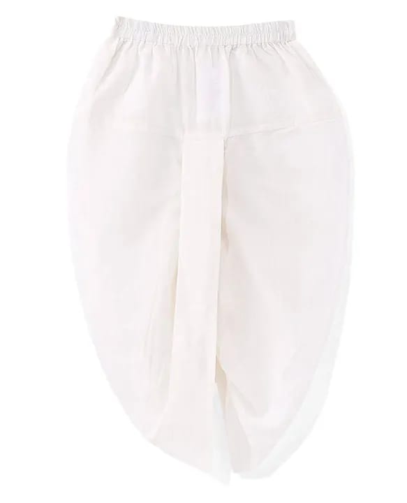 Baby & Toddler Boys White Tropical Fruit & Floral Print Kurta Dhoti Set