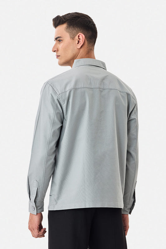 Men's Popover Polo Shirt / Half-Button Shirt
